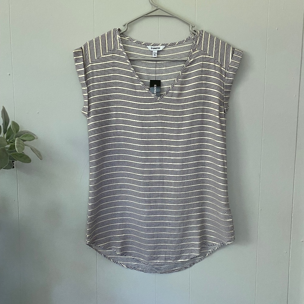 EXPRESS Gramercy Striped Tee